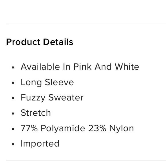 NWT fashion Nova fuzzy sweater dress💗 - Picture 4 of 7